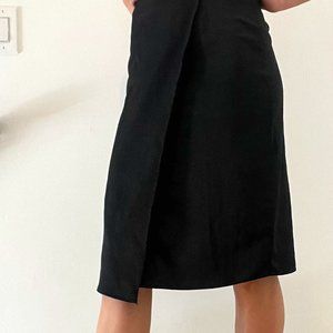 Peekaboo Silk Skirt